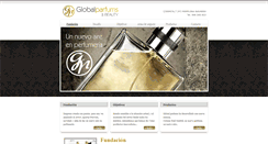 Desktop Screenshot of global-parfums.com
